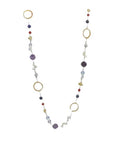 Pearl Mix Media Karma Necklace (19C82)