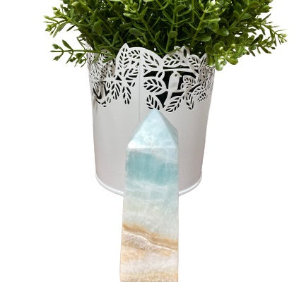 Blue Aragonite Tower