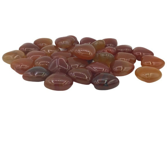 Carnelian Hearts Small