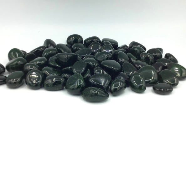 Green Goldstone Tumble