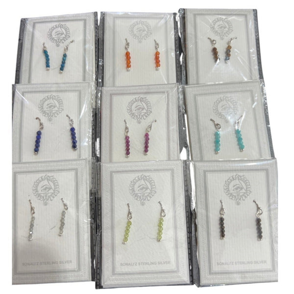 Handcrafted Single Line Earrings