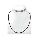 Black Spinel Thin Beaded Necklaces