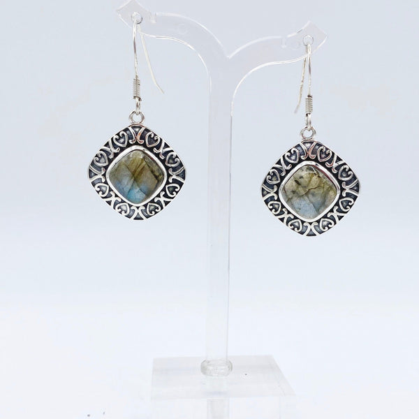 Labradorite Earrings