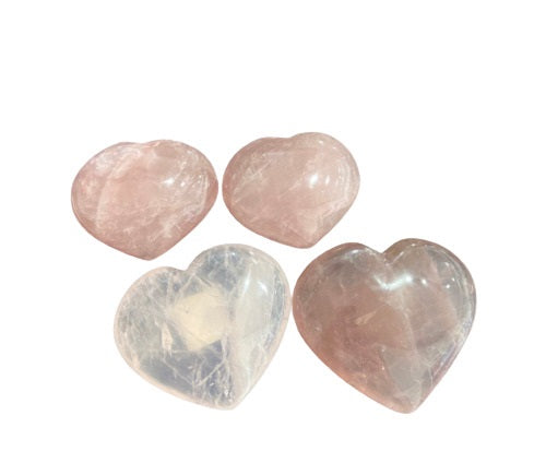 Large Rose Quartz Hearts