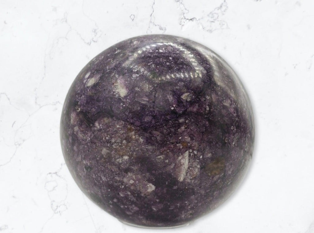 Lepidolite Sphere