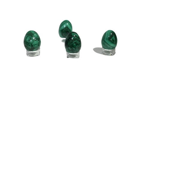 Malachite Egg Shape