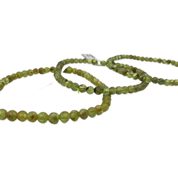 Peridot Beaded  Bracelets 4 mm