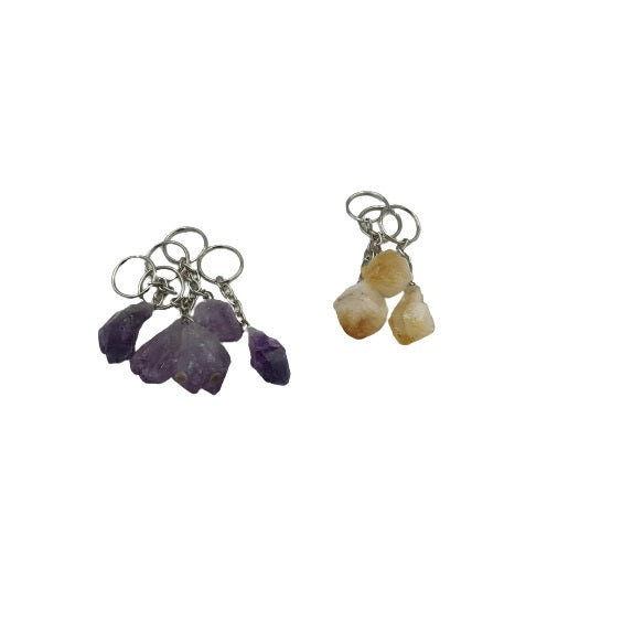 Rough Stone Keychain