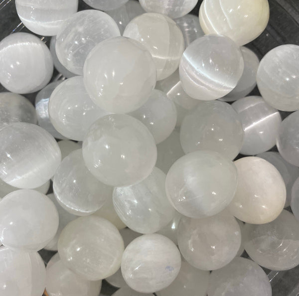 Selenite White Pebbles Small