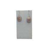 Sterling silver Thulite Earring