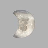 Druzy Agate Heart And Moon