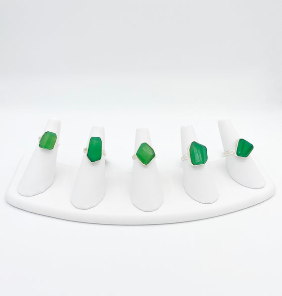 Chrysoprase Rings