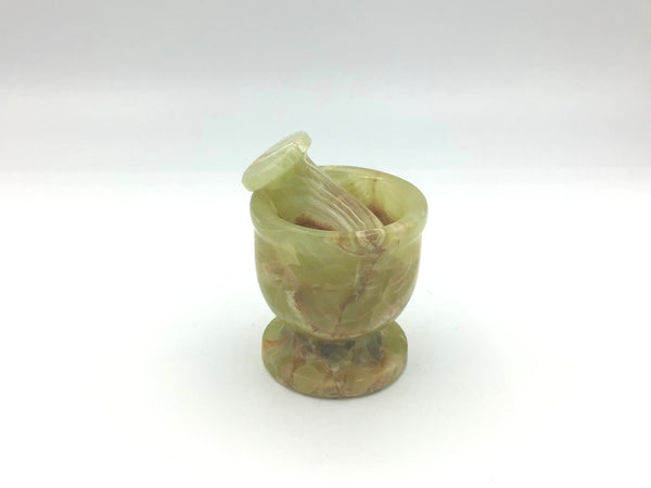 Green Onyx Mortar & Pestle