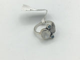 Blue Topaz Size 7 Rings Sterling Silver