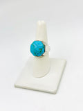 Turquoise Size 7 Rings Sterling Silver rings