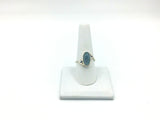 Labradorite Size - 9 Rings Sterling Silver