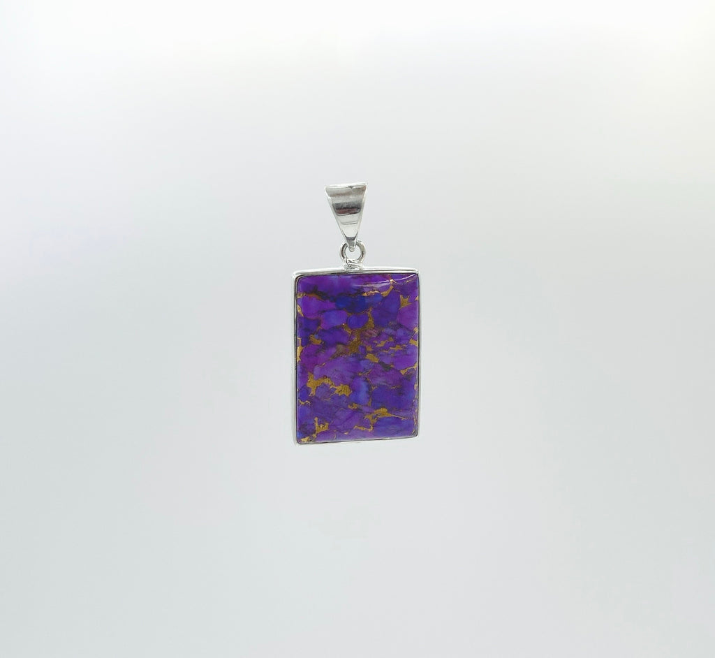 Purple Kingman Turquoise Pendant