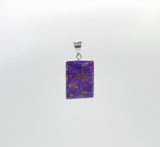 Purple Kingman Turquoise Pendant
