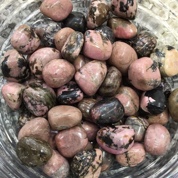 Rhodonite Tumbled Stone