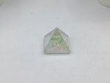 Clear Quartz With Aqua Aura Pyramid