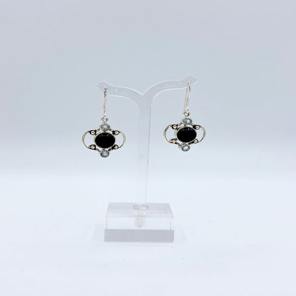 Black Onyx Earrings