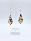 Sterling Silver Agua Nueva Agate Earrings