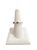 Garnet Size 7 Rings Sterling Silver