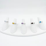 Faceted Rectangle Rings
