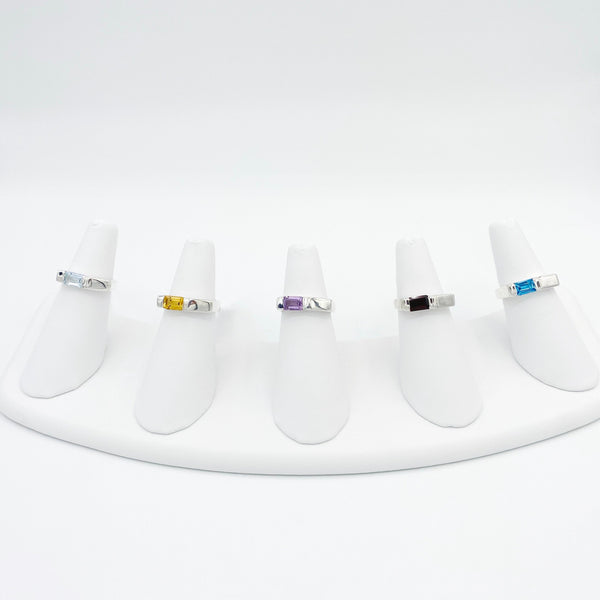 Faceted Rectangle Rings