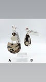 Peanut Wood Jasper Pendants