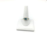 Blue topaz Size 10 Rings Sterling Silver