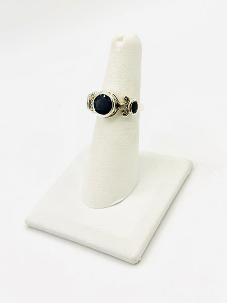 Iolite Size-7 Rings Sterling Silver