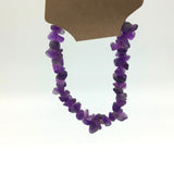 Amethyst Chips Beaded Bracelets