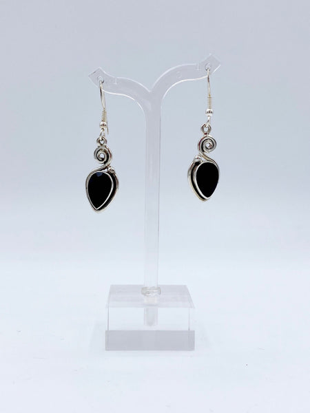 Designer Black Onyx Earrings