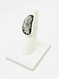 Druzy Agate Size 6 Rings Sterling Silver
