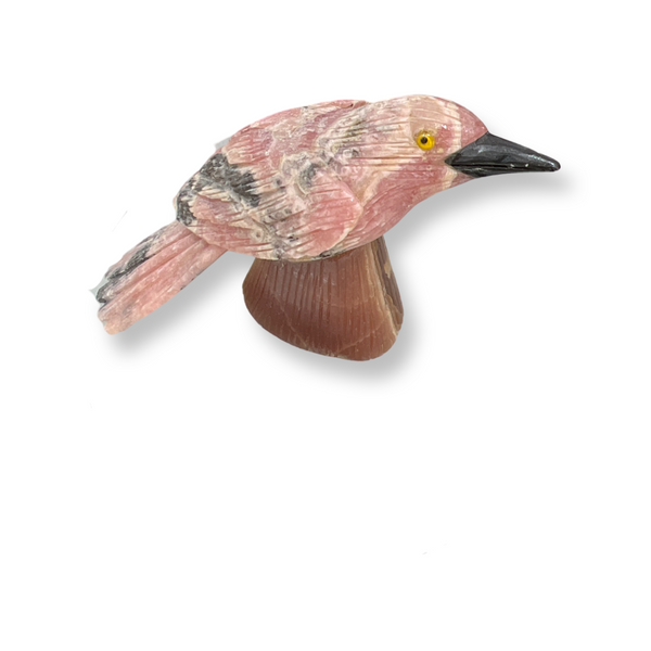 Rhodonite Bird