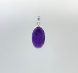 Faceted Amethyst Pendants