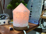 Pink Calcite Point Lamp