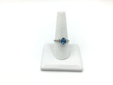 Blue topaz Size 10 Rings Sterling Silver