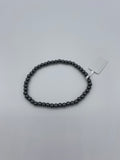 Round Hematite Bracelet (4 mm)
