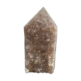 Druzy Agate Heart And Moon