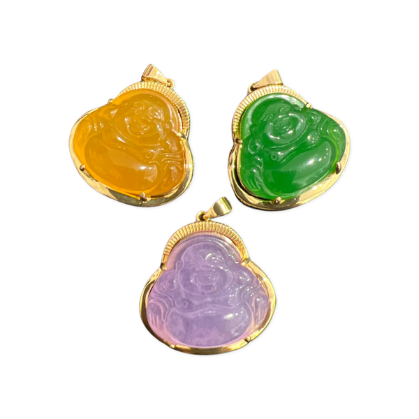 Jade Buddha Pendant