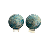 Blue Apatite Spheres