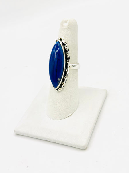 Lapis Lazuli Size 7 Rings Sterling Silver