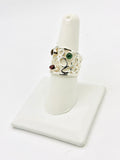 Mixed Tourmaline Adjustable Rings