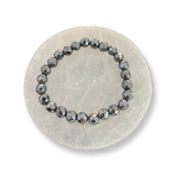 Hematite Faceted Beaded Bracelets