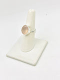 Rose Quartz Size 9 Rings Sterling Silver