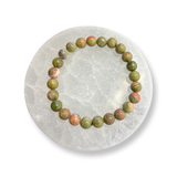 Unakite Beaded Bracelets