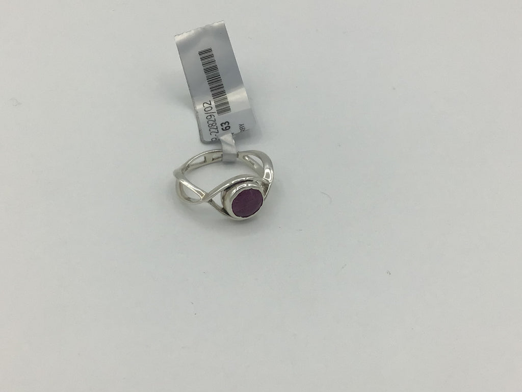 Ruby Size -7 Rings Sterling Silver