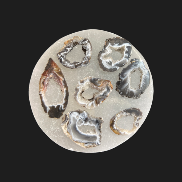 Agate Geode Slices